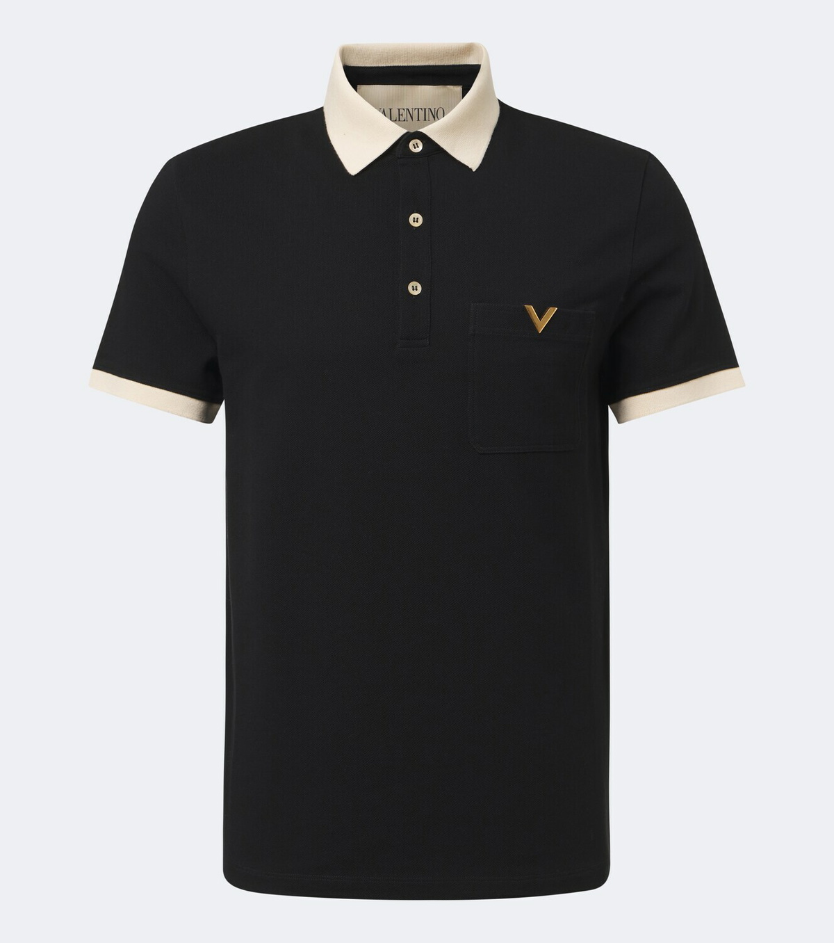 Valentino VLogo cotton piqué polo shirt