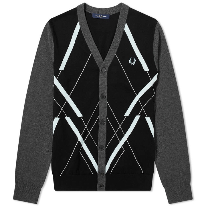 Photo: Fred Perry Authentic Argyle Cardigan