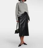 Nili Lotan Sierra alpaca-blend turtleneck sweater