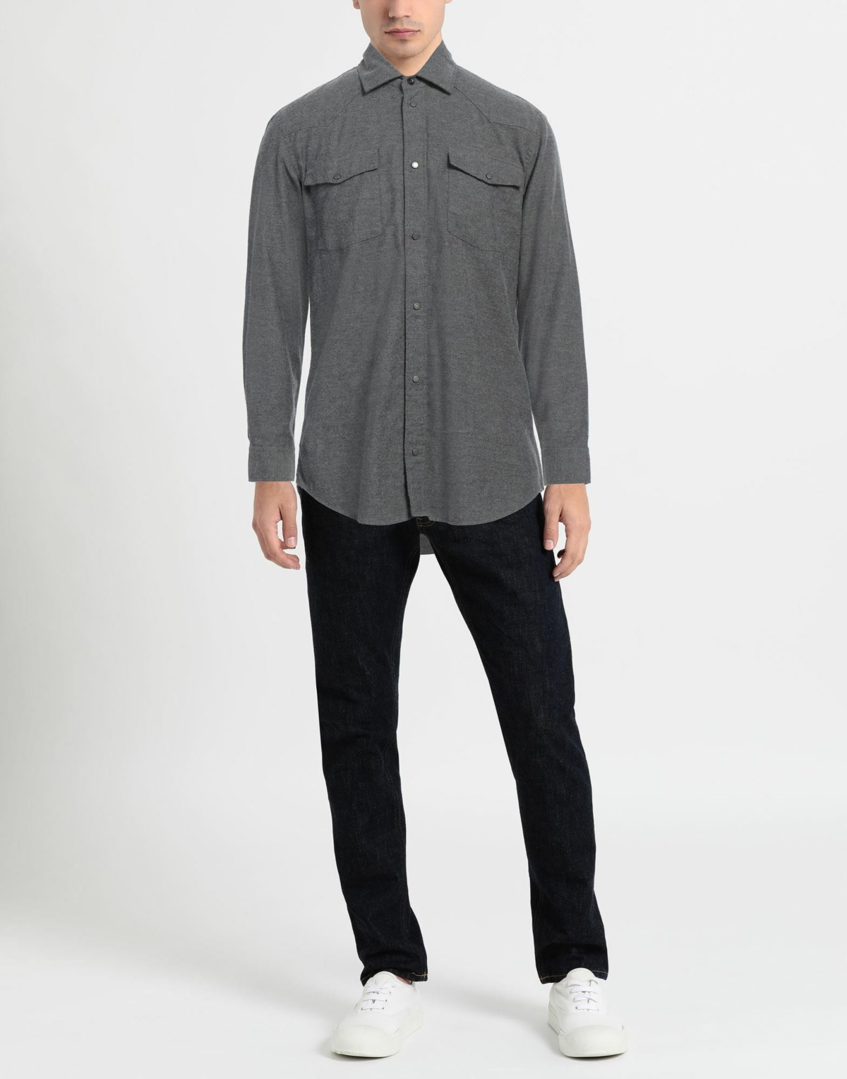 Dondup Mens Shirt in Grey
