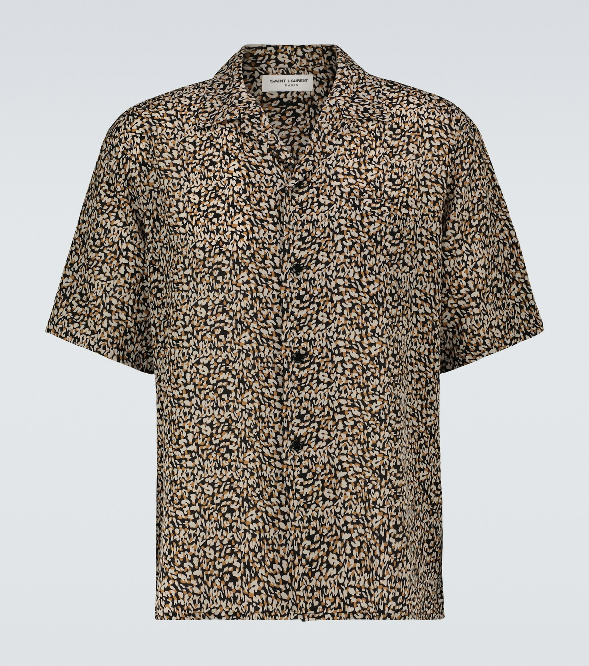 SAINT LAURENT ZEBRA PRINT SILK SHIRT main image 1
