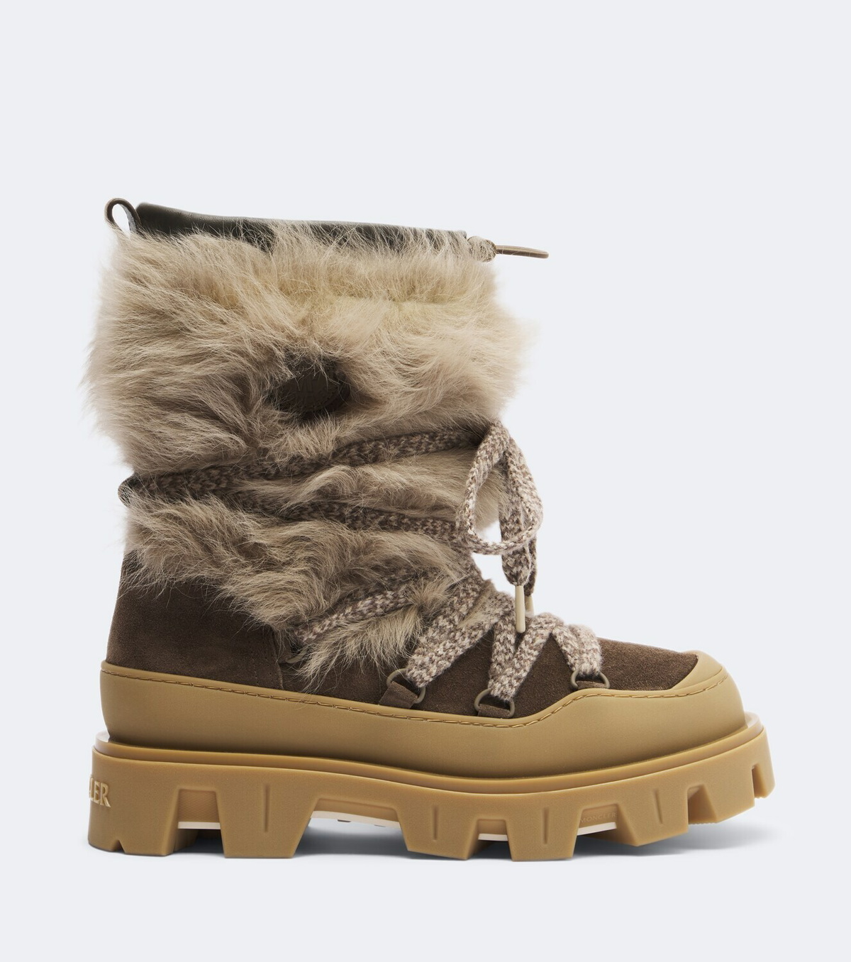 Moncler Peak Après shearling snow boots