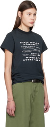 Still Kelly Black 'SK London' Baby T-shirt