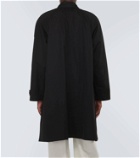 The Row Clayton cotton and cashmere coat