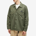 South2 West8 Men's Smokey Overshirt in Olive
