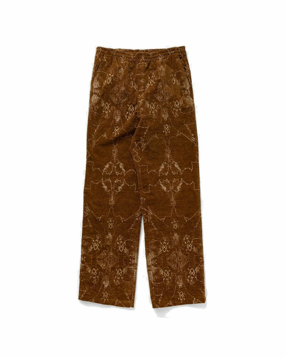 Photo: Daily Paper Search Rhythm Track Pants Brown/Beige - Mens - Casual Pants/Track Pants