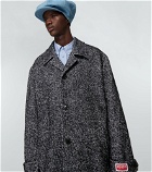 Kenzo - Mélange cotton-blend coat