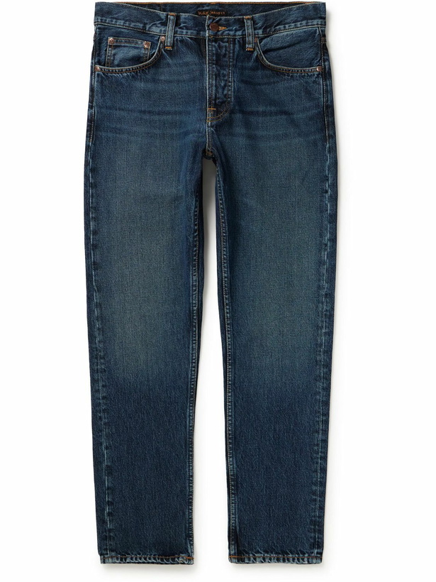 Photo: Nudie Jeans - Steady Eddie II Slim-Fit Jeans - Blue