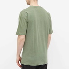 MARKET Men's Smiley Look At The Bright Side T-Shirt in Sage Green