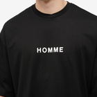 Comme Des Garçons Homme Men's Homme T-Shirt in Black/White