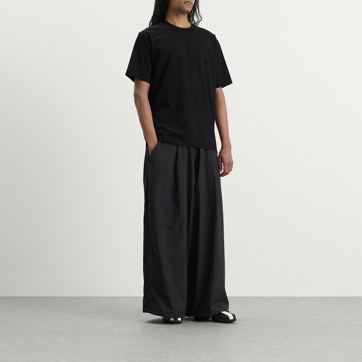 Y-3 Men's Gradient Stripes T-Shirt in Black