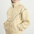Dime Women's Polar Fleece Sherpa Zip in Cream