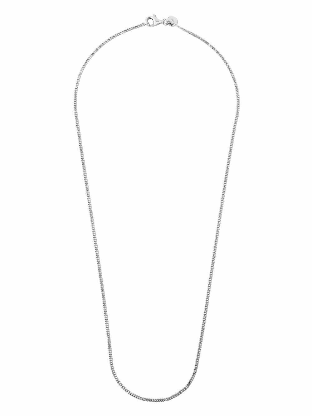 Tom Wood Sterling Silver Curb Chain Slim Necklace