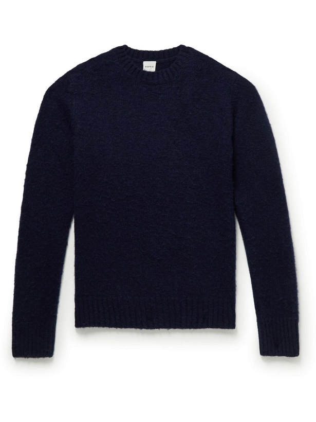 Photo: Aspesi - Wool Sweater - Blue