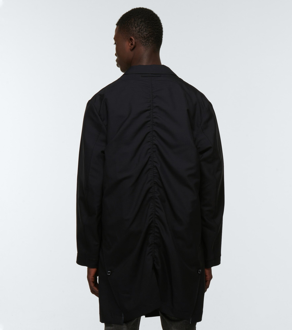 Undercover - The Shepherd mohair and wool coat Undercover