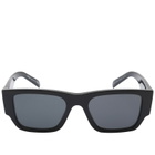 Prada Eyewear Men's PR 10ZS Sunglasses in Black