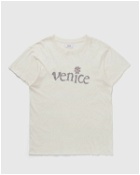 Erl Unisex Venice Tshirt Knit White - Mens - Shortsleeves