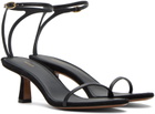 NEOUS Black Tanev Heeled Sandals