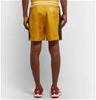 Nike x Undercover - GYAKUSOU NRG Stretch-Shell Drawstring Shorts - Yellow