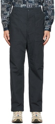 Engineered Garments Navy Fatigue Trousers