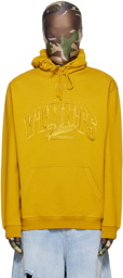 VTMNTS Yellow College Hoodie