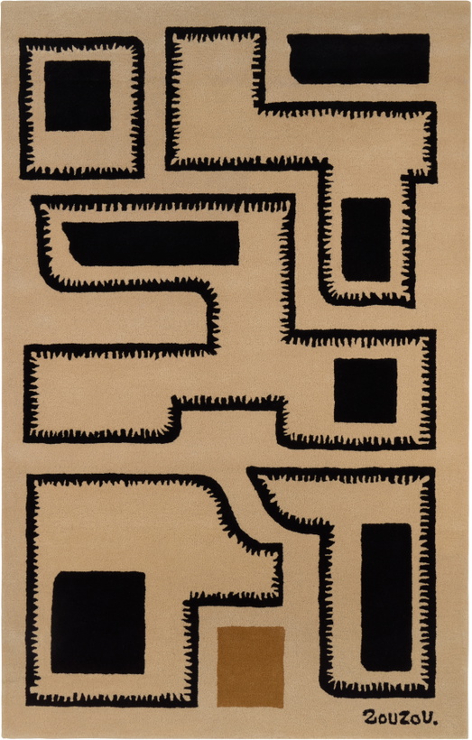 Photo: Zouzou Rugs Beige Country Maze Rug