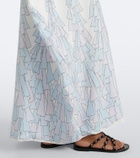 Pucci Baiadera silk twill kaftan