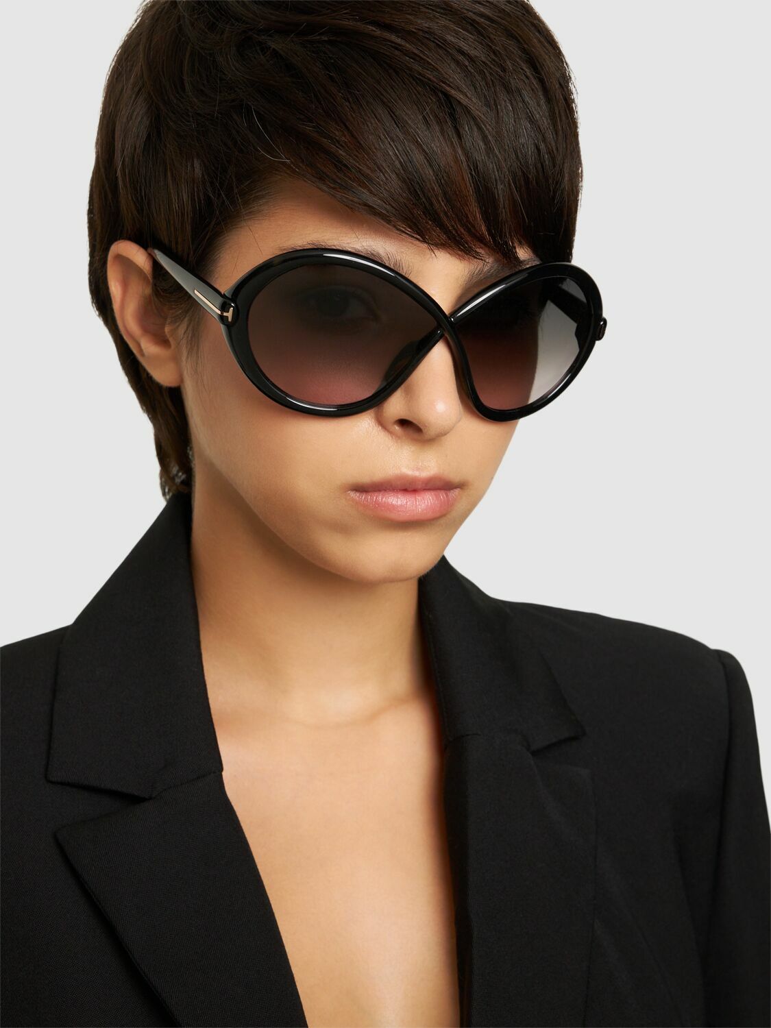 TOM FORD GID083DEX235AW017 関税送料込 TOM FORD - Jada Oversize Sunglasses TOM FORD
