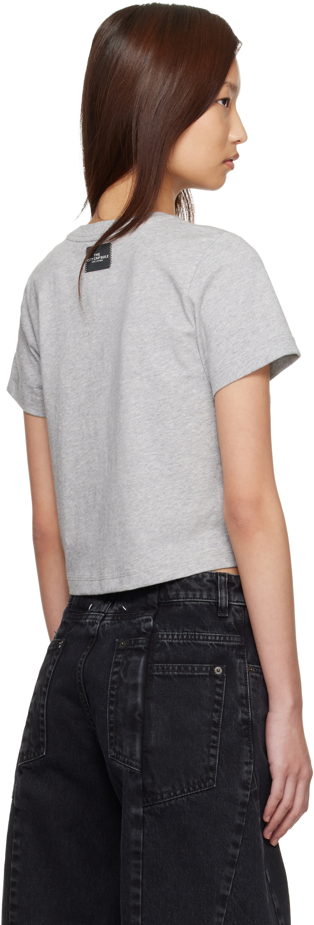 Marc Jacobs SSENSE Exclusive Gray 'The New York' City T-shirt