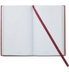 Kingsman - Smythson Panama Cross-Grain Leather Notebook - Burgundy
