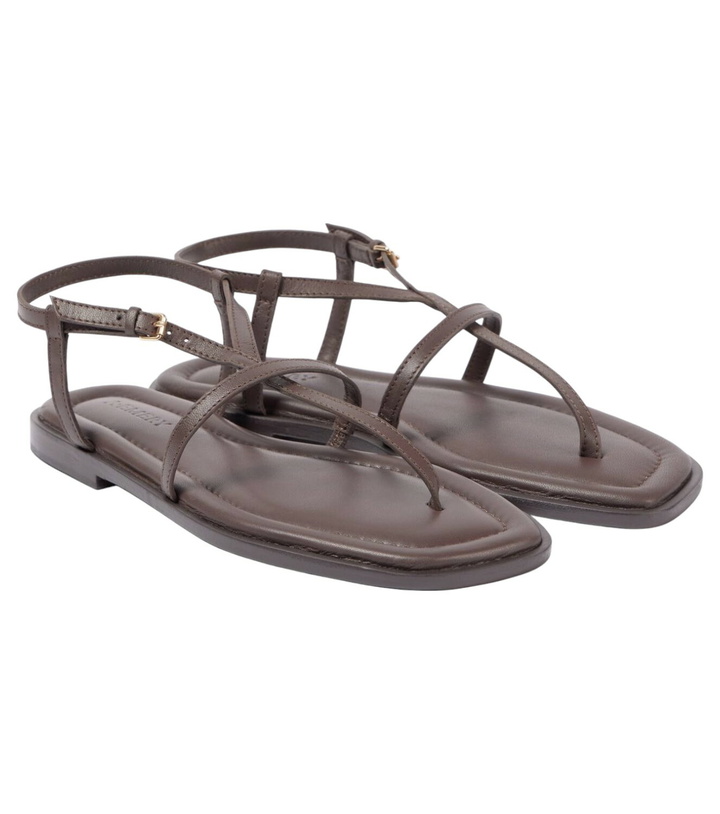 Photo: A.Emery Remly leather thong sandals