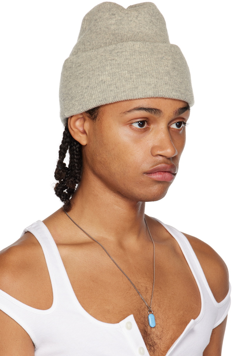 K.NGSLEY Gray BB Beanie