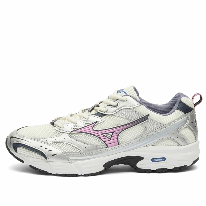 Photo: Mizuno MXR "SPORT" Sneaker in Snow White/Lilac Chiffon/Silver