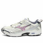 Mizuno MXR "SPORT" Sneaker in Snow White/Lilac Chiffon/Silver