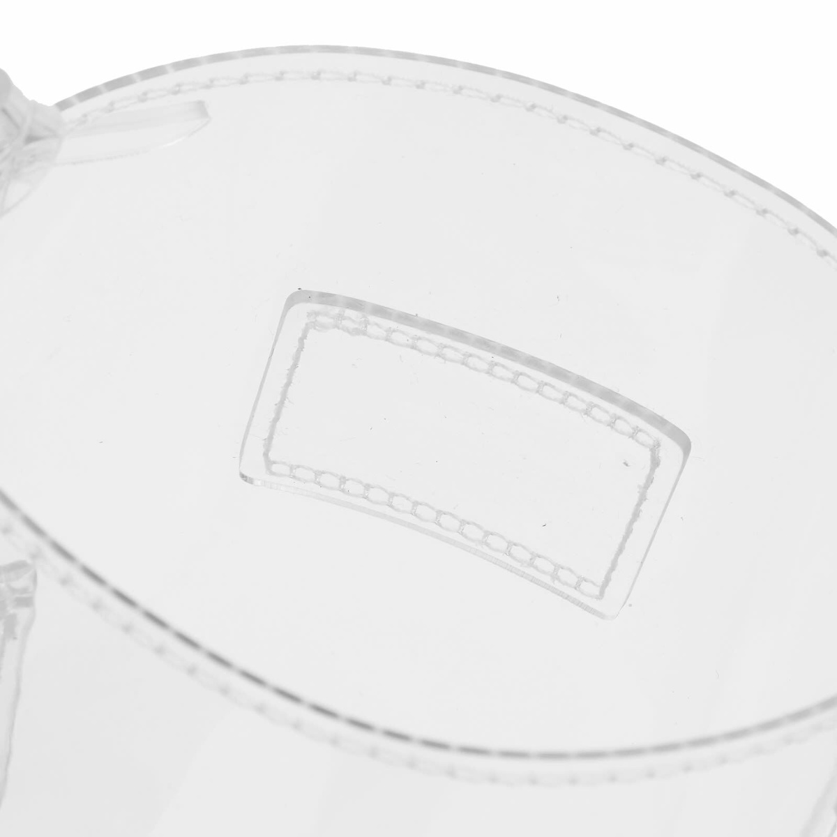 Low Classic Women's PVC Mini Bag in Clear Low Classic