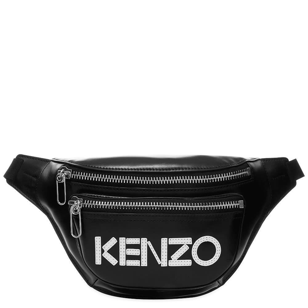 Kenzo Leather Log Waist Bag Kenzo