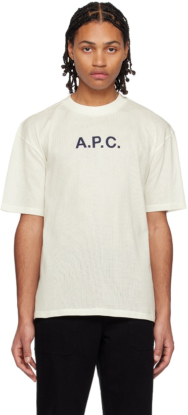 Photo: A.P.C. White Moran T-Shirt