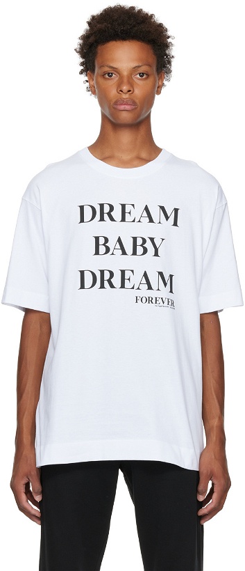 Photo: Dries Van Noten White Dream Baby Dream T-Shirt
