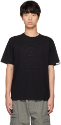 AAPE by A Bathing Ape Black Embossed T-Shirt