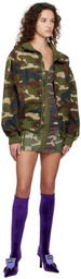 adidas x IVY PARK Green Camouflage Minidress