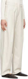 Rosetta Getty Grey Cotton Trousers