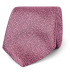 Canali - 8cm Silk-Jacquard Tie - Men - Pink
