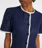 Faithfull Madeline linen minidress