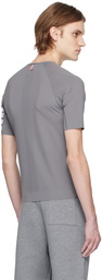 Thom Browne Gray Compression T-Shirt