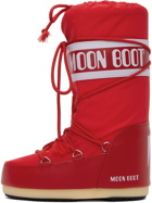 Moon Boot Red Icon Boots
