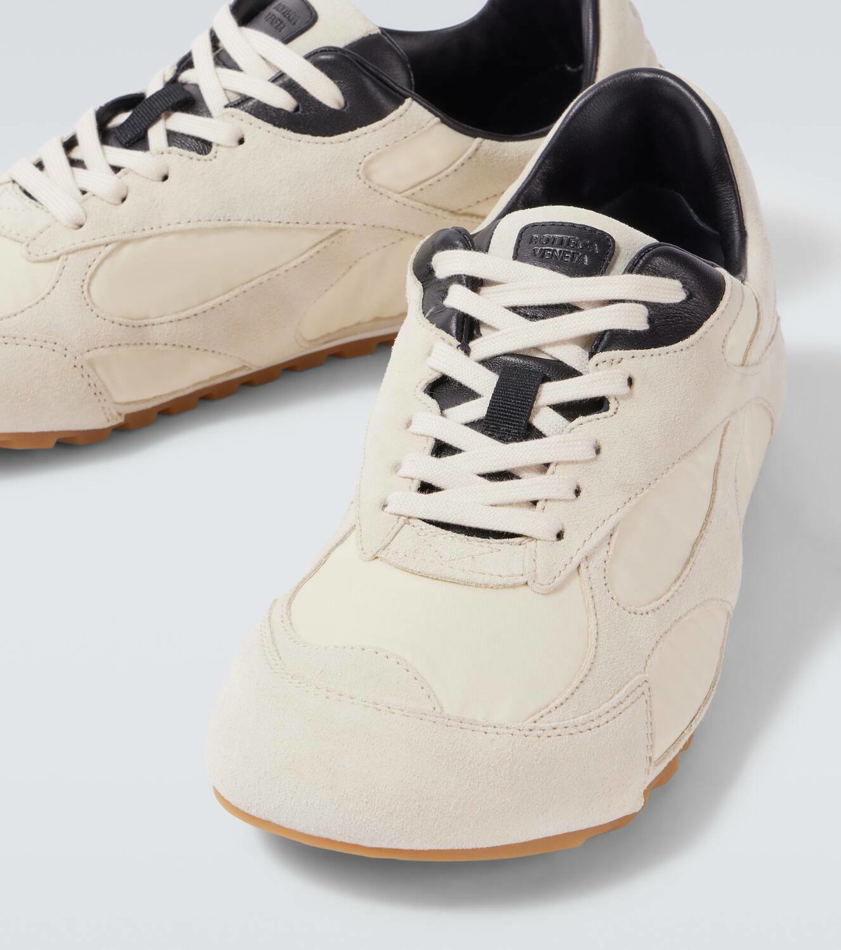■BOTTEGA VENETA■Orbit Flash スエードトリム スニーカー Bottega Veneta Orbit Flash suede-trimmed sneakers Bottega Veneta