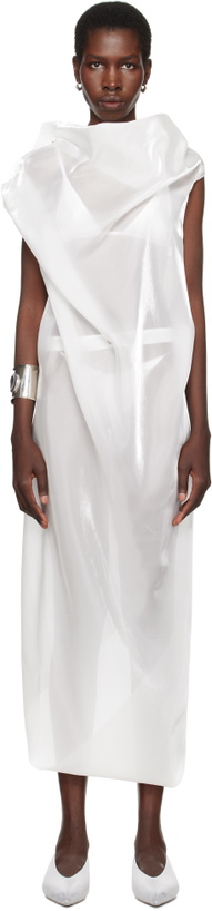 Photo: ISSEY MIYAKE SSENSE Exclusive Bridal Capsule Eau Maxi Dress