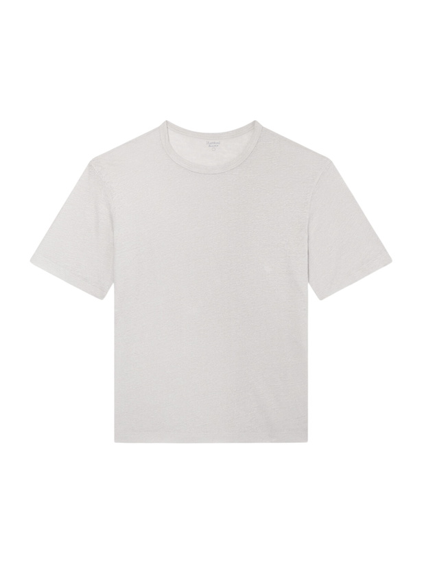 Photo: Hartford - Linen-Jersey T-Shirt - Gray