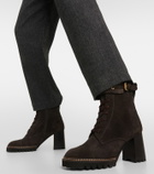 See By Chloé Mallory suede combat boots