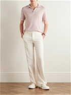 Gabriela Hearst - Stendhal Cashmere Polo Shirt - Pink